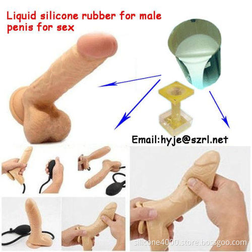 life casting silicone rubber for male sex organ sexual penis